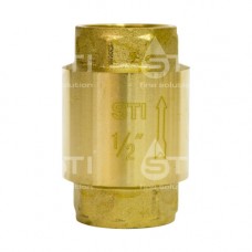 Клапан обратный пружинный STI 15 (латунное уплотнение)